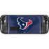 NFL Houston Texans Double Vision Steam Deck Handheld Gaming Computer Skin